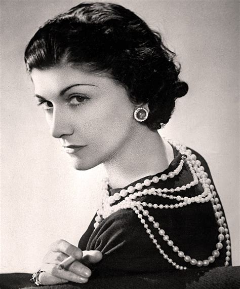 coco Chanel portrait